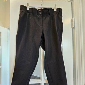 NWT Adidas Softball Cropped pants Large Black